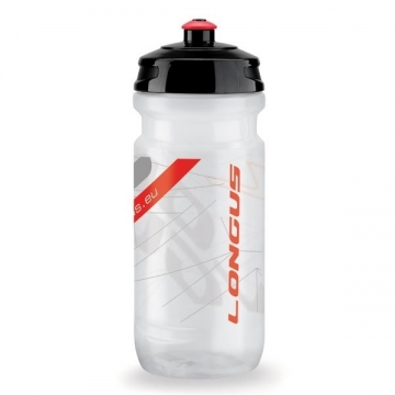 Фляга Longus TESA 600ml прозорий/червоний