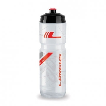 Фляга Longus TESA 800ml прозорий/червоний
