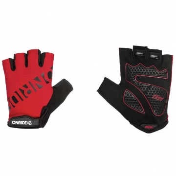 Рукавички ONRIDE Hold 20 колір Сірий/Червоний розмір XL