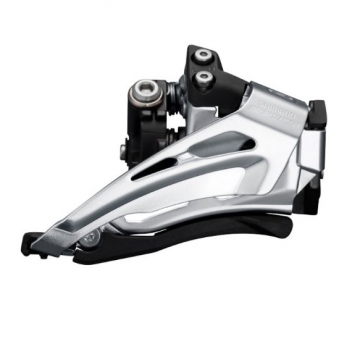 Перемикач передній FD-M6025-L, DEORE 2X10, LOW CLAMP, TOP-SWING, DOWN-PULL, хомут