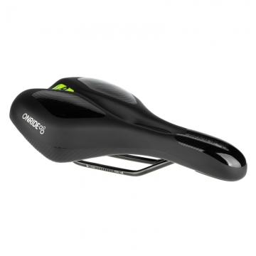 Сідло ONRIDE Puffin. Comfort Plus сталеві рамки чорний 281х172мм