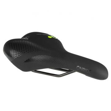 Сідло ONRIDE Ibis. Full Memory сталеві рамки чорний 276х174мм