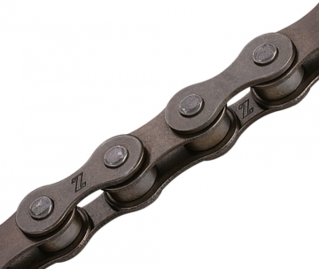 Ланцюг KMC Z1 Wide Single-speed 112 ланок коричневий+замок (OEM)