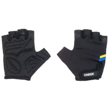 Рукавички дитячі ONRIDE Gem UA колір чорний 7-8