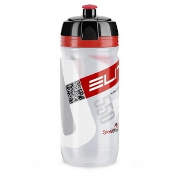 Фляга CORSA 550ml Biodegradable белая/красная