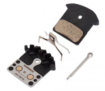 Гальмівні колодки Shimano J04C з радіатором XTR/XT/SLX BR-M9000/985/785 напівметал