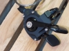 Манетки SRAM X7 10 speed черн-серебр